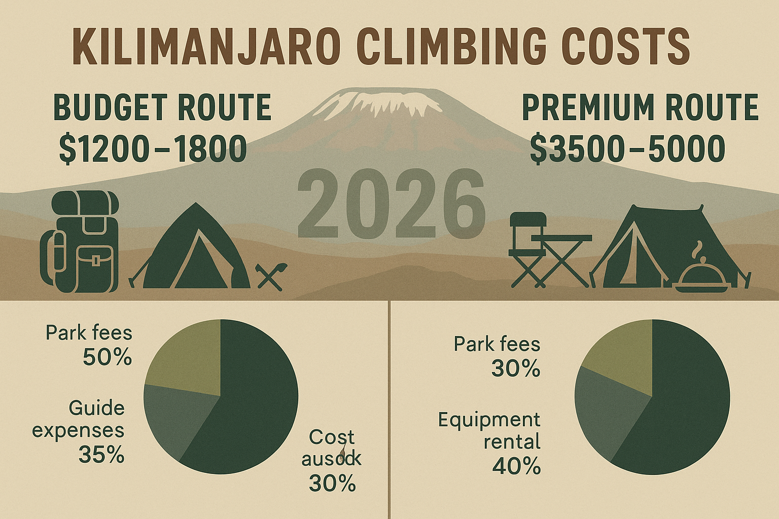 Climbing Kilimanjaro on a Tight Budget from $1200