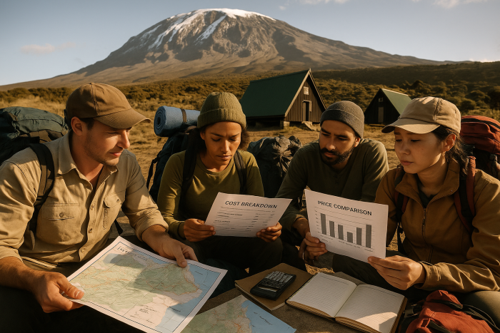 kilimanjaro trekking comparison